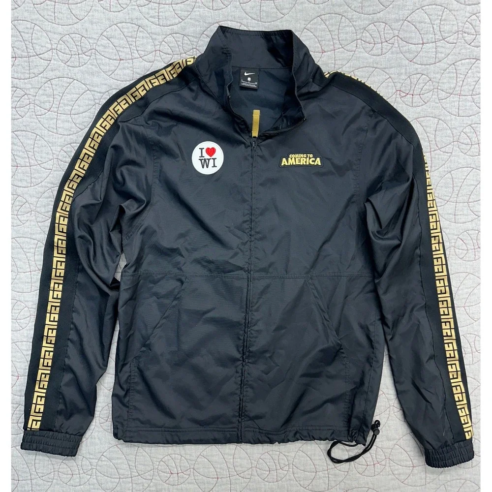 Nike Track Jacket Black Giannis Coming to America / Men's Small